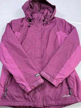 Guide Series Waterproof Tech20 jacket Pink Color Block Jacket Size Medium Like N